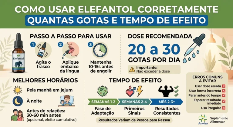 Dicas rápidas de como tomar elefantol